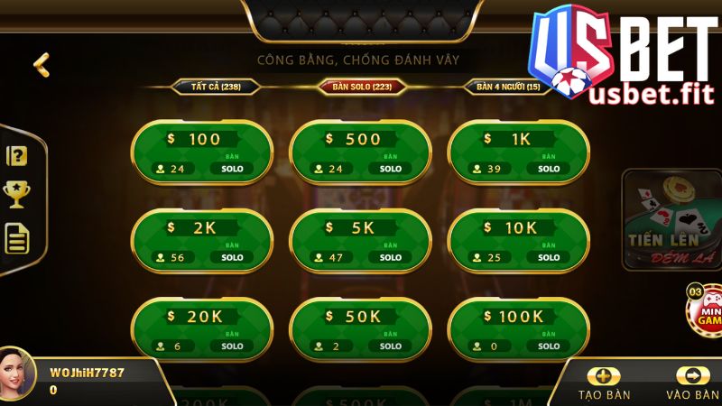 Mẹo đánh game bài USBET hiệu quả