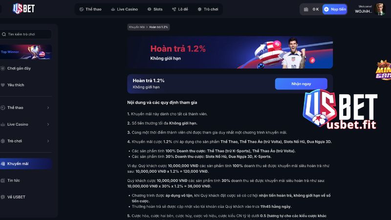Các bước tham gia khuyến mãi tại nhà cái USBET Các bước tham gia khuyến mãi tại nhà cái USBET