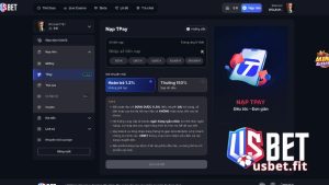 Các bước nạp rút tiền chính xác tại USBET