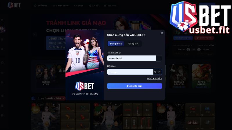 Lưu ý quan trọng khi đăng ký đăng nhập USBET