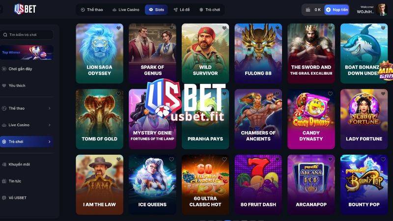 Đối tác phát hành Game Slot USBET